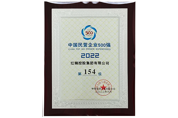 2022中國民營(yíng)企業(yè)500強